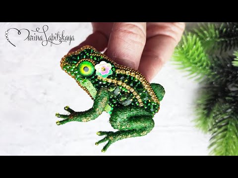 Видео: 🐸 Как сделать брошь "Лягушка" из бисера (мастер-класс)