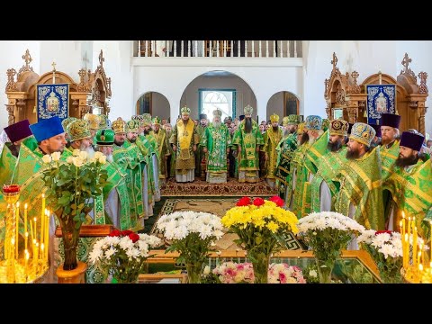 Видео: Святкування 30-річчя відновлення чернечого життя в Лебединському  монастирі Черкаської єпархії