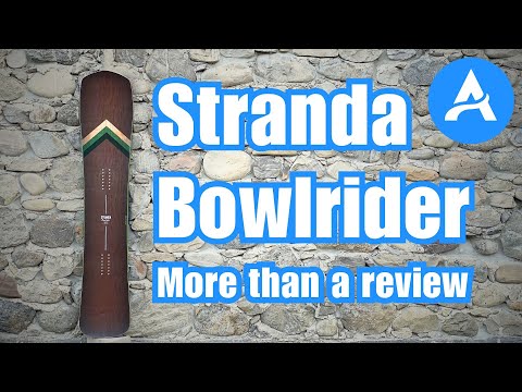 Видео: Дизайн доски №9: Stranda Bowlrider, больше, чем обзор / Доска для любителей пудры и грумеров