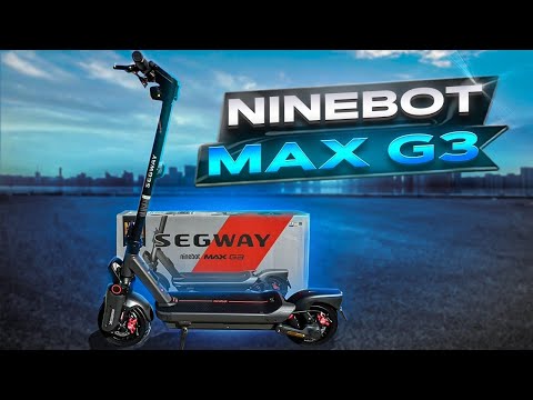 Видео: Электросамокат Ninebot MAX G3