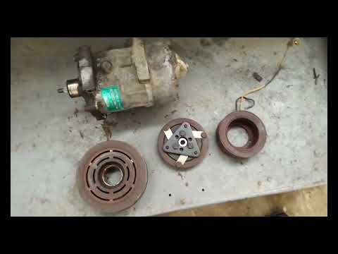 Видео: Ремонт компрессора кондиционера SANDEN SD7H15. Air conditioning compressor repair SANDEN SD7H15.