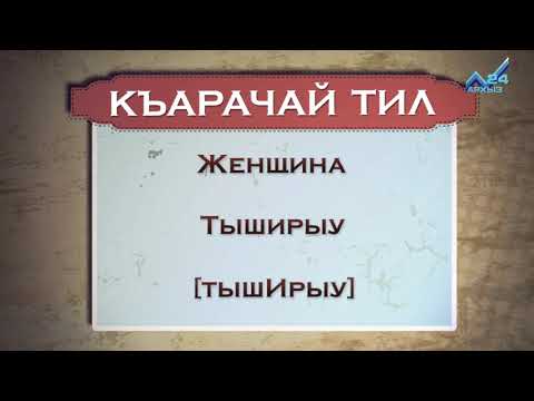 Видео: Разговорник (карачаевский язык) (04.04.2016)