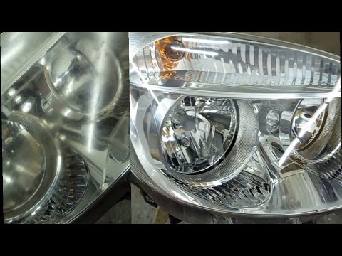 Видео: Полірування фар хімічною поліровкою.Весь етап