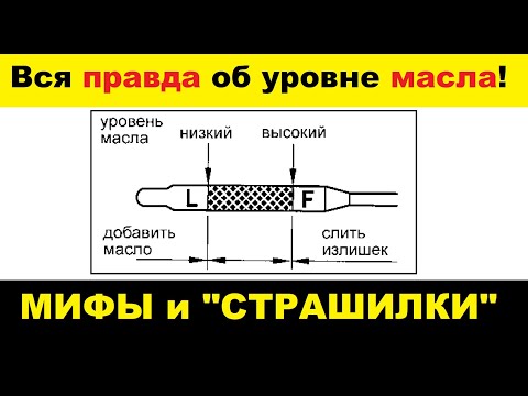 Видео: КАК ПРАВИЛЬНО ПРОВЕРИТЬ УРОВЕНЬ МАСЛА. Что нужно знать об уровне моторного масла.