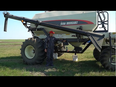 Видео: Инструкция по калибровке пневматического бункера Bourgault с монитором X35 Apollo