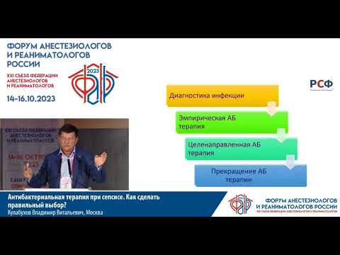 Видео: АБ терапия сепсиса Кулабухов В.В.