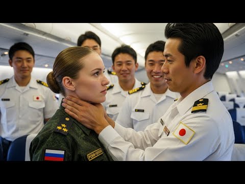 Видео: ШОК! Японский полковник НАПАЛ на женщину-генерала в самолёте. Финал с ФБР вас поразит! 😱