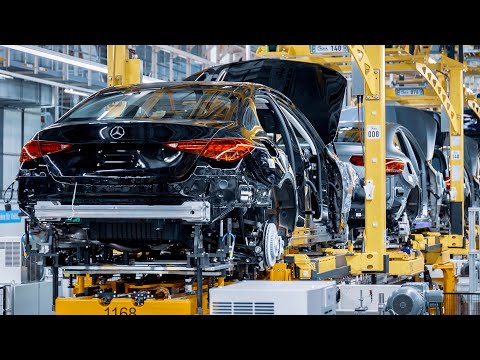 Видео: НОВЫЙ Mercedes C-Class 2022 - ПРОИЗВОДСТВЕННЫЙ завод в Германии (вот как это сделано)