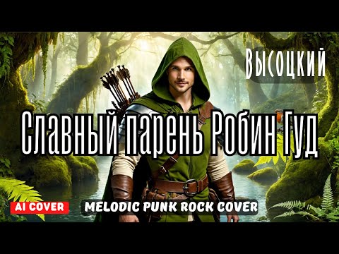 Видео: Славный парень Робин Гуд (Высоцкий) (Ai cover) - Melodic Punk Rock Cover