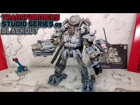 Видео: Блэкаут/Blackout, трансформер, обзор фигурки, Studio Series 08.