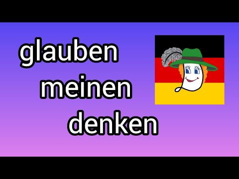 Видео: Урок 16. Denken, glauben, meinen. Könnten Sie bitte etwas machen? Ввічливе прохання.