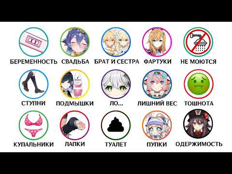 Видео: Все странные фетиши игроков Геншина за 15 минут