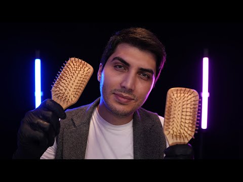 Видео: Я позаботился о твоих волосах и лице сегодня вечером ✂️💆‍♂️ ASMR для глубокого сна (4K)