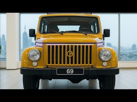Видео: Новый ГАЗ-69 2026 — Возрождение легенды советского оффроуда!