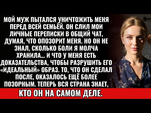 Видео: Мой муж решил опозорить меня в семейной группе — и пожалел об этом через 2 секунды