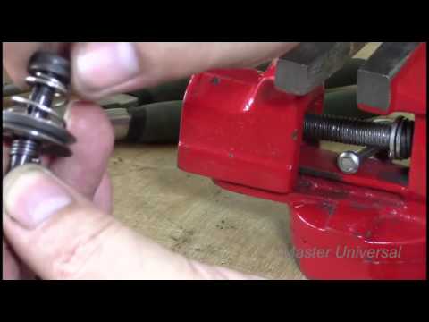 Видео: Как намотать и установить пружину живой нити на регуляторе натяжения верхней нити. Видео № 174.