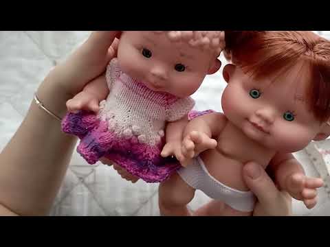 Видео: Распаковка испанского пупса тыквочки / Пупс с волосами / Nines d`Onil