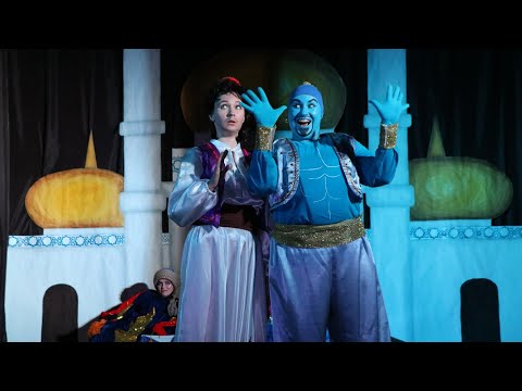 Видео: Музыкальный спектакль "Волшебная лампа Аладдина"