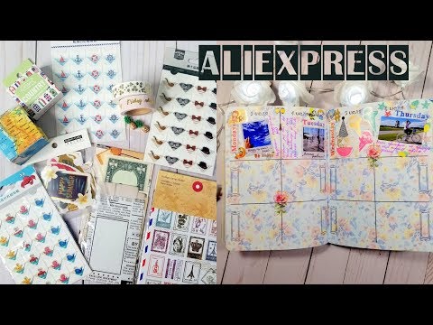 Видео: Скрап покупки с AliExpress/ Crate Paper DoodleBug/ Покупки для творчества