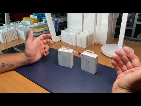 Видео: Самая лучшая копия оригинальный зарядки Apple 20W
