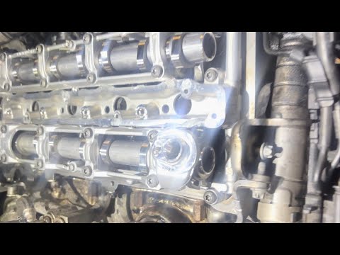 Видео: Стук распредвала и коромысел двигателя Mercedes E220d W213 OM654 наконец устранен