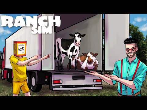 Видео: НОВЫЙ ПЛАН: ПОКУПАЕМ КОРОВ И ЗАНИМАЕМСЯ МОЛОКОМ В RANCH SIMULATOR