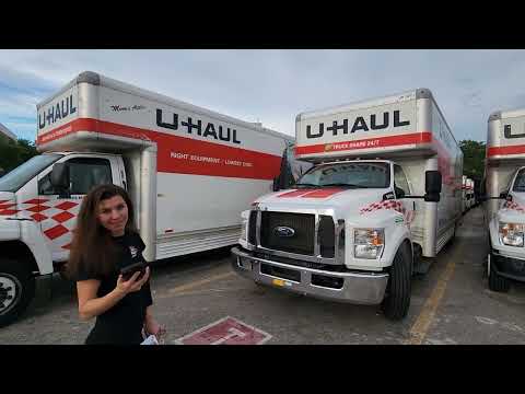 Видео: Переезд в США / Аренда грузовика UHAUL / Сколько стоит аренда грузовиков
