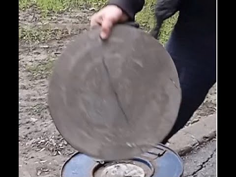 Видео: Вырезаем круги из толстой резины.