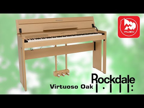 Видео: Цифровое пианино ROCKDALE Virtuoso