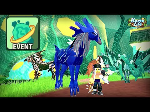 Видео: Эквенари! Вторжение инопланетян Мини-событие в Жизнь лошадей! Horse Life roblox