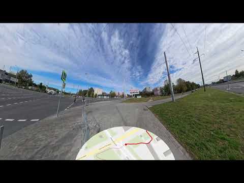 Видео: #Гомель | пр.Октября - Шведская горка #HyperLapse 4k
