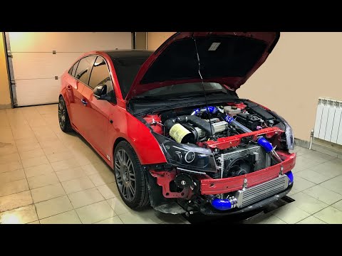 Видео: Установка фронтального ИНТЕРКУЛЕРА на ТУРБО КРУЗА