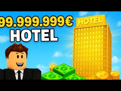 Видео: Построил ЛУЧШИЙ ОТЕЛЬ в Roblox!