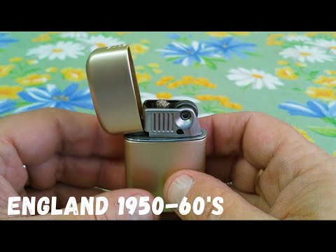 Видео: Very old vintage RONSON TYPHOON petrol pocket lighter Старая бензиновая зажигалка