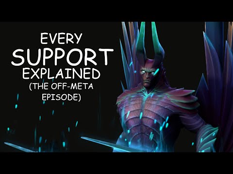 Видео: Объяснение каждой поддержки в Dota 2 — Off-Meta Edition