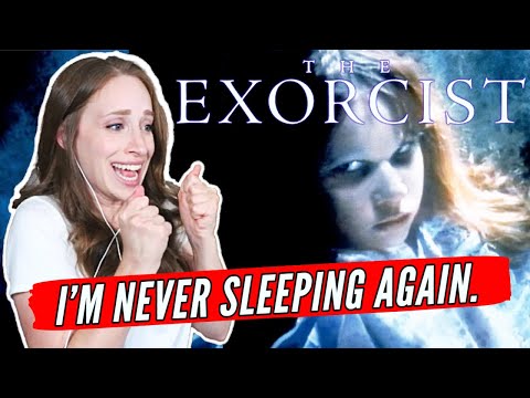 Видео: Первый раз посмотрел «Изгоняющего дьявола». Реакция... Это было шокирующе.