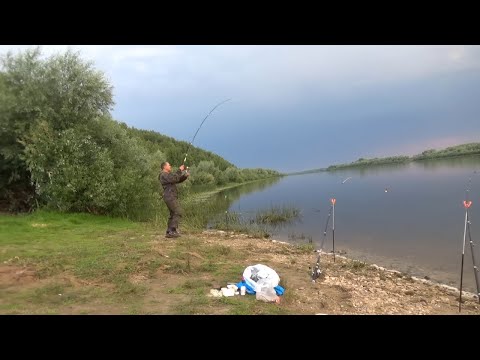 Видео: ЛОВЛЯ ЛЕЩА НА ОБМАНКУ! НЕБО в МОЛНИЯХ и ПОТОМ ПОНЕСЛОСЬ!! РЫБАЛКА на ОКЕ на ДОНКИ!