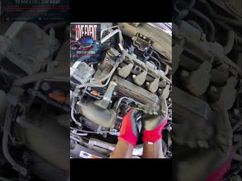 Видео: Замена турбокомпрессора Honda Accord 1.5 21 года. #pov #raybanmeta #thepullupking ##mobilemechanic