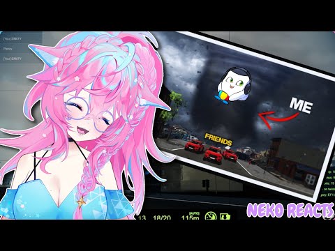 Видео: ━☆НЕКО РЕАКТИРУЕТ━☆ ОН СИЛА ПРИРОДЫ!! | РЕАКЦИЯ НА УСТРАШЕНИЕ МОИХ ДРУЗЕЙ ГИГАНТСКИМ ТОРНАДО