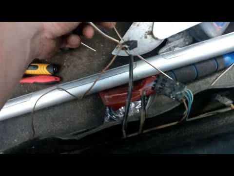 Видео: Дотяжка багажника mercedes w 140