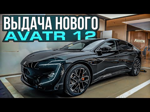 Видео: AVATR 12 выдача у дилера. Краткий обзор и тест драйв
