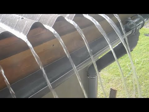 Видео: Ошибки при монтаже сливной системы для крыши из канализационных труб