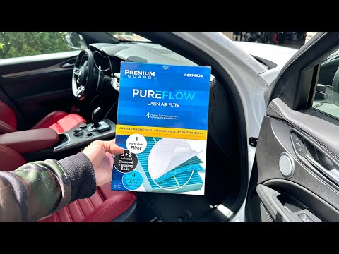 Видео: Замена салонного фильтра HVAC Alfa Romeo Stelvio | 30 минут веселья
