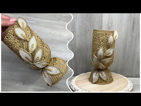 Видео: Открыла для себя новый материал для поделок. Ваза из пластиковой бутылки и надувного шарика.