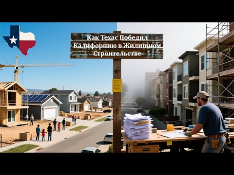 Видео: 🏠 Как Техас Победил Калифорнию в Жилищном Строительстве