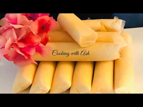 Видео: Гайанский заварной крем / молочная сосулька #Milkicicle #Custardicicle #Guyanesepopicles