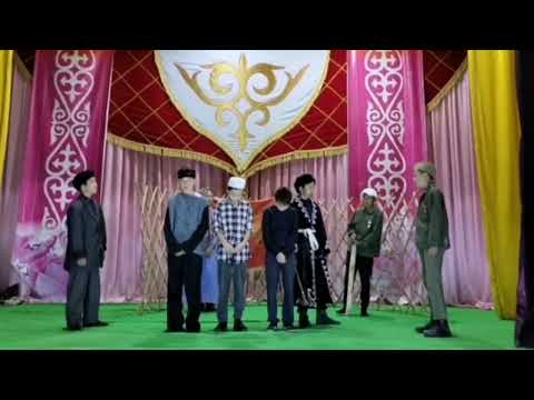 Видео: Дина Нұрпейісова атындағы ЖОББМ. "Бір атаның балалары" повесінен үзінді