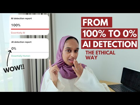 Видео: Как гарантировать 0%-ное обнаружение ИИ в академической среде | Мощные агенты ИИ