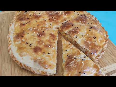 Видео: Вкуснейший пирог из мясо. Нежное рассыпчатое тесто. Вкусно и сытно. 