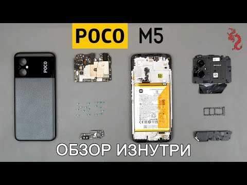 Видео: POCO M5 //РАЗБОР смартфона обзор ИЗНУТРИ (4K)